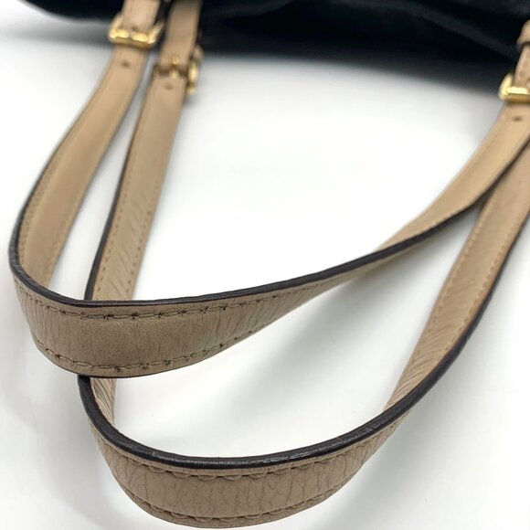 Michael Kors Jet Set Black Embossed Python Tote - Picture 10 of 13